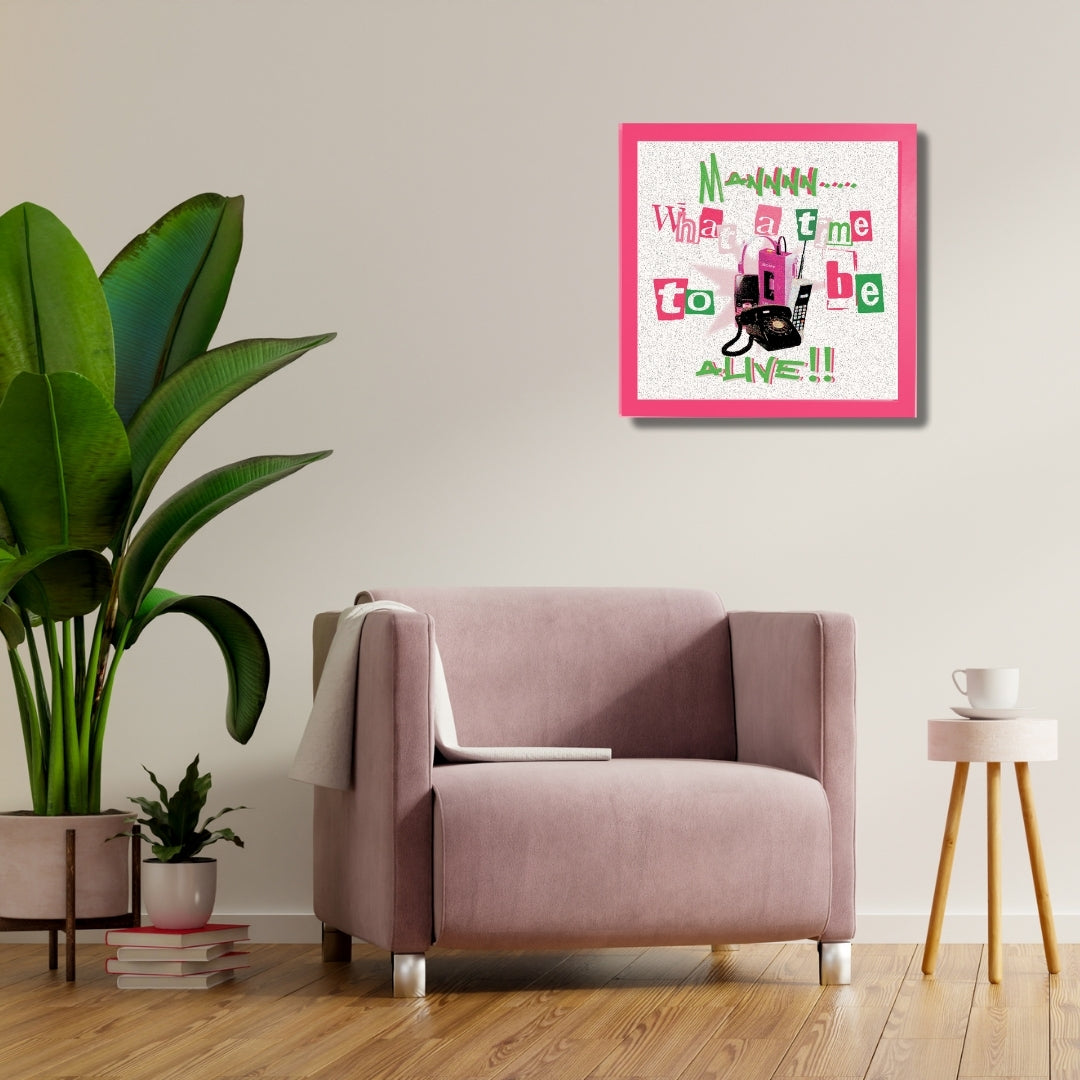 The best time era art print