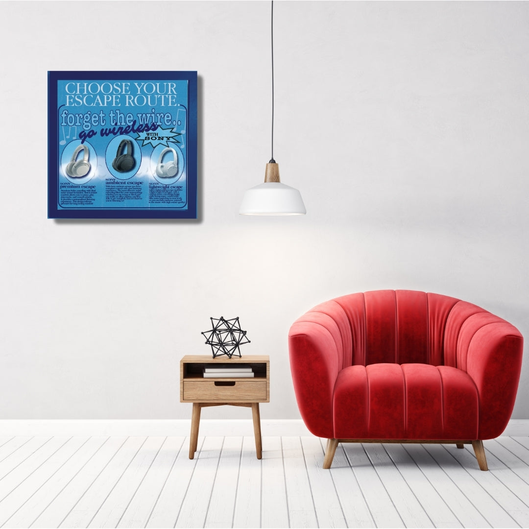 Escape route art print