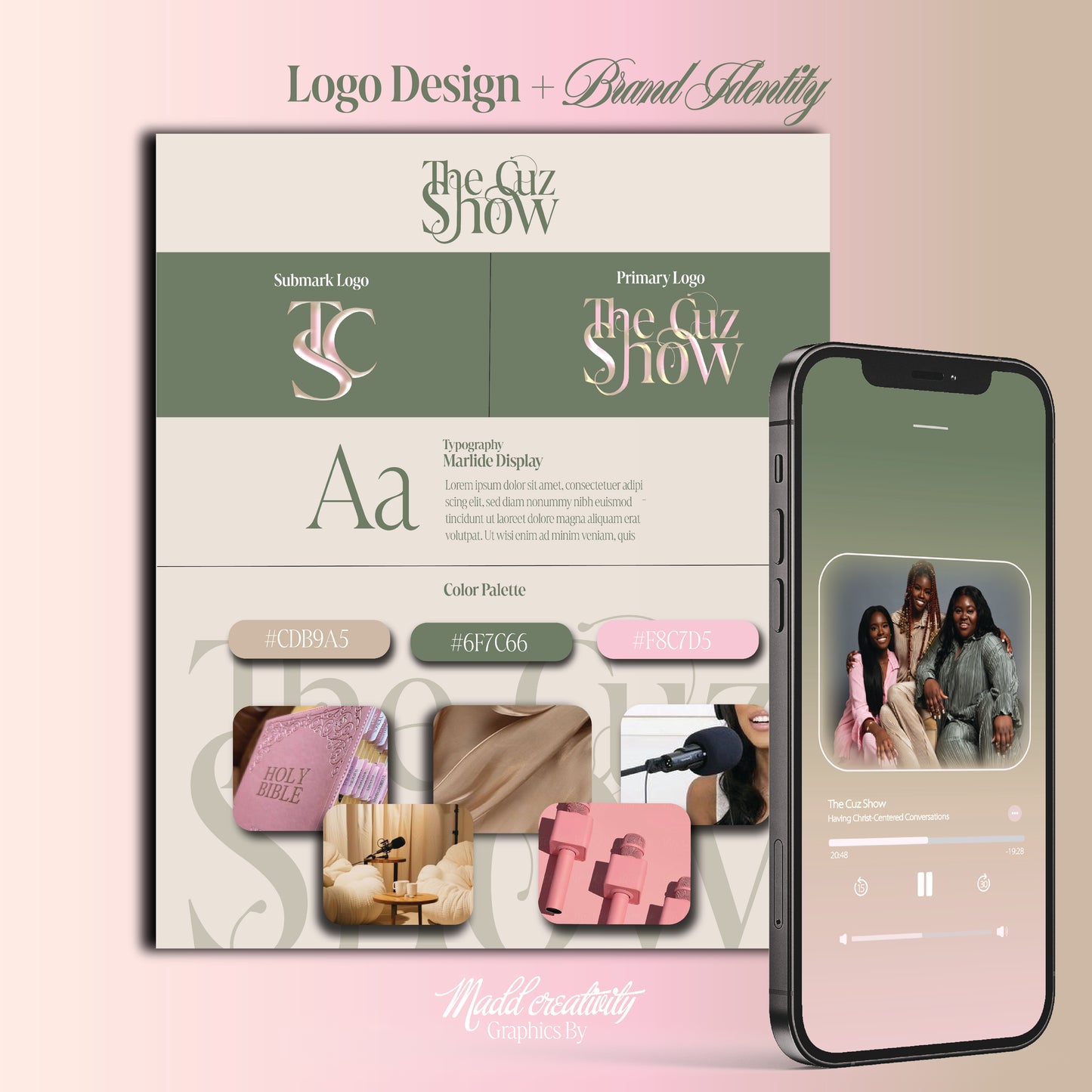 Logo design + brand identity