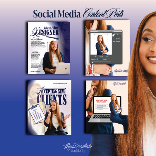 Social media content post(s) design